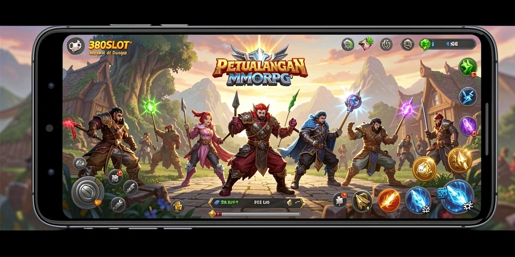 Tampilan gameplay yang seru dan penuh aksi di 380SLOT.