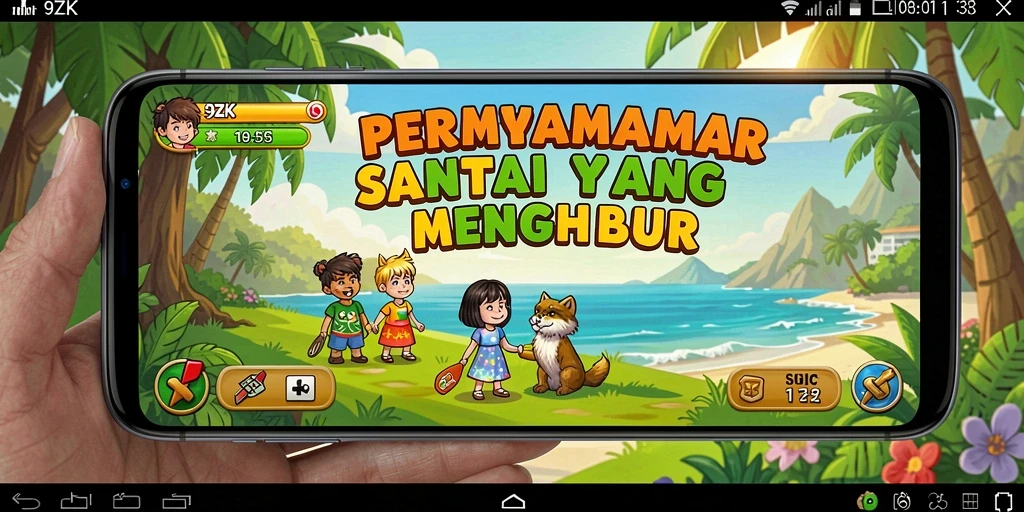 Gameplay seru dan visual menawan di 9ZK.