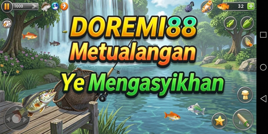 Tangkapan ikan yang besar dalam gameplay DOREMI88 yang mendebarkan.