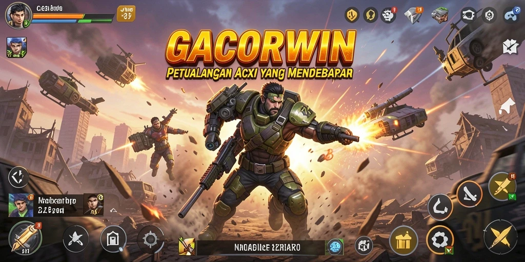 Tampilan gameplay GACORWIN yang penuh aksi dan grafis memukau.