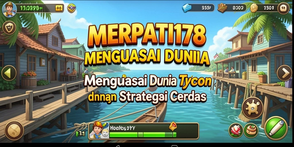 Tampilan gameplay <strong>MERPATI178</strong> yang seru dan penuh strategi bisnis.