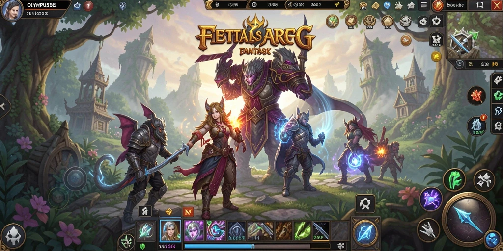 Tampilan gameplay OLYMPUS88 dengan aksi ARPG yang mendebarkan.