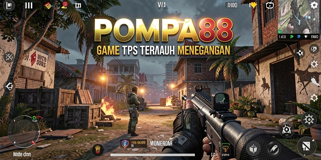 Tampilan aksi seru dalam gameplay POMPA88 yang mendebarkan.