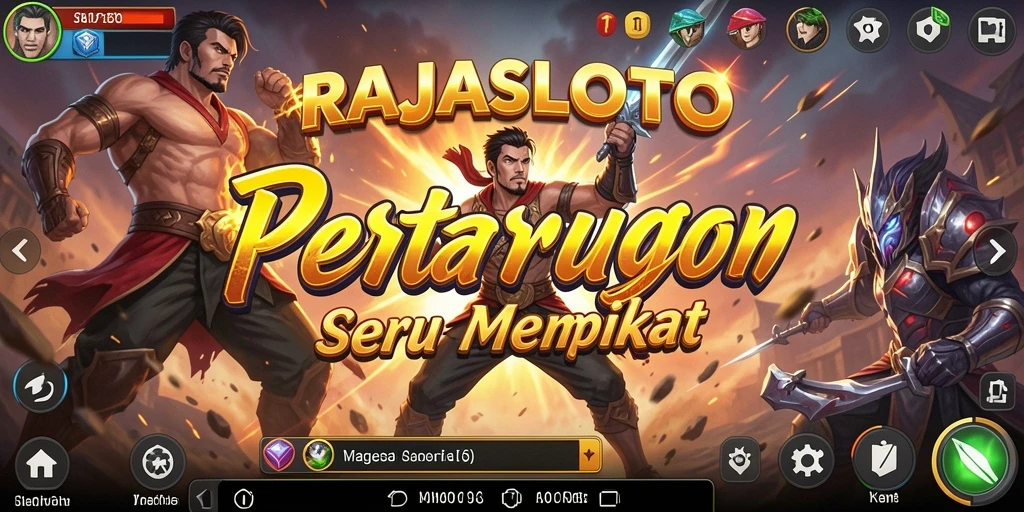 Gameplay seru dan karakter beragam dalam RAJASLOTO.