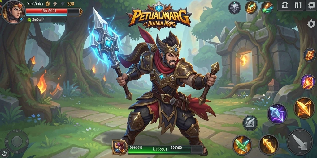 Tampilan gameplay S80 yang penuh aksi dan petualangan.