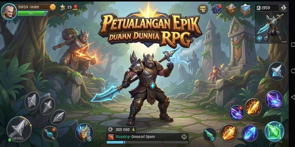 Gameplay S9S9 yang mendebarkan dalam dunia fantasi.