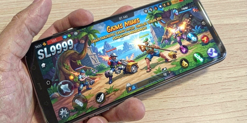 Tampilan gameplay menarik dari SL999 dengan grafis yang memukau.