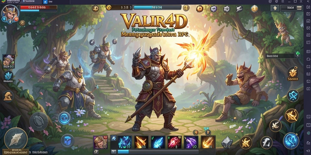 Gameplay menakjubkan dari VALIR4D dengan petualangan RPG yang mendalam.