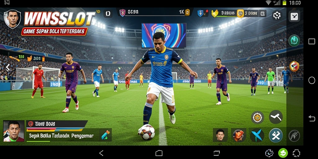 Tampilan action-packed dari pertandingan di WINSLOT yang mendebarkan.