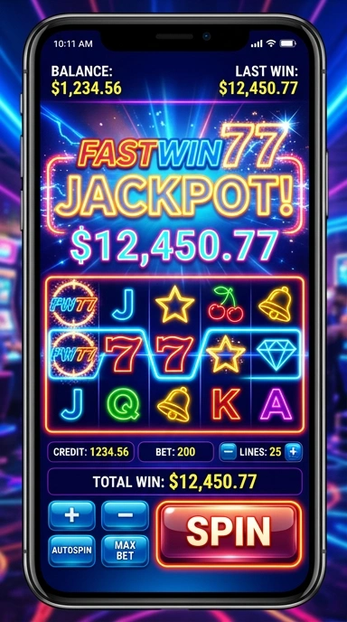 Tampilan antarmuka pengguna fastwin77 yang menarik.